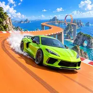 Mega Ramp Car Stunts GT Racing